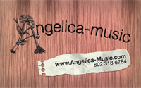 Angelica Music Business Card